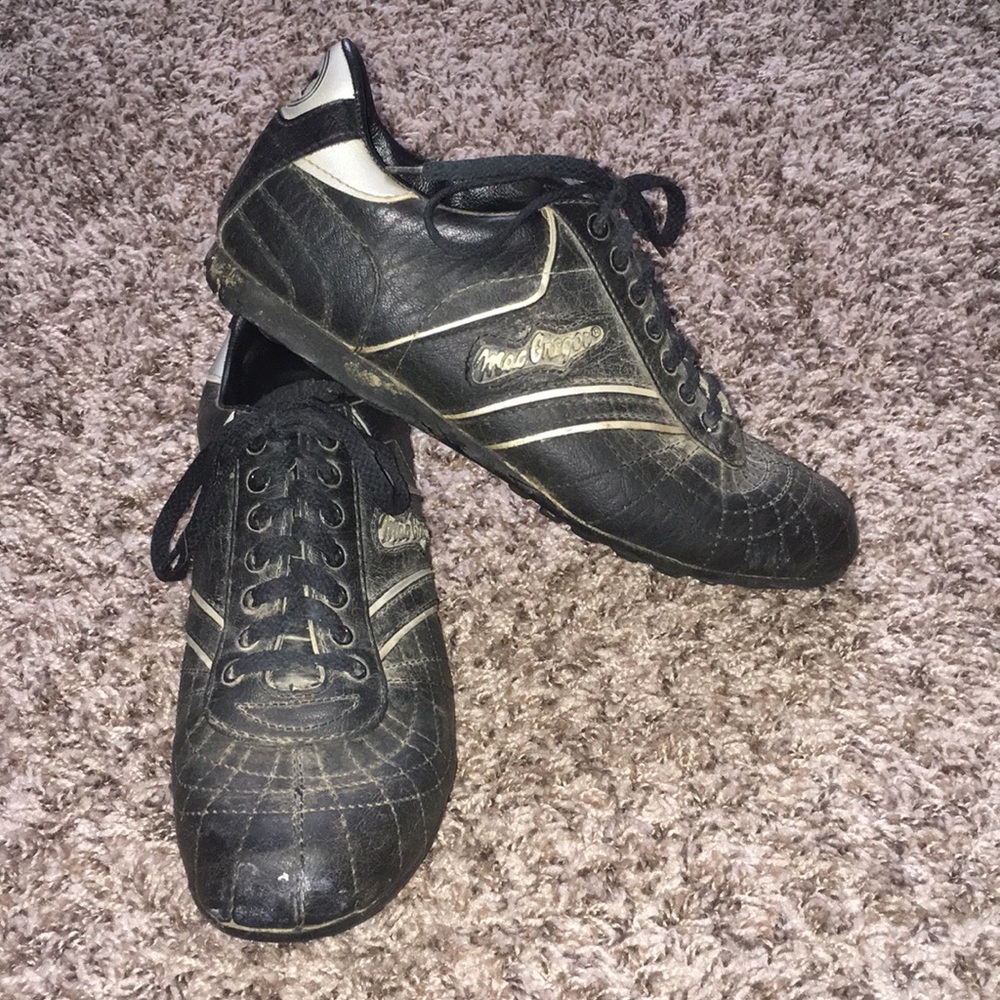 MacGregor Black Baseball Cleats